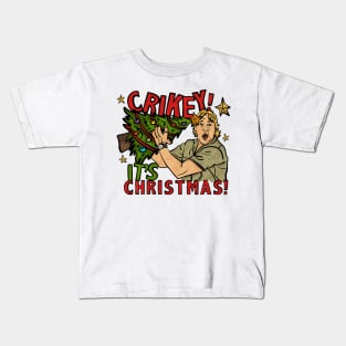 crikey its christmas Kids T-Shirt